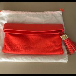 NWT! India Hicks Carmen Clutch in Flamingo